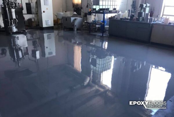 Medium Gray Urehtane Industrial Epoxy floor